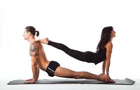 Discover couples' yoga poses for 2 that will help with intimacy between you and your partner. 12 Easy Yoga Poses For Two People Friends Partner Or Couples Yoga Shape Mi Now Health Fitness Clothing Shapewear Store