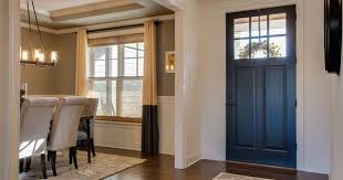 Foyer Front Door Opening Into Dining Room Farinelli Construction Home Dining Room Combo Open Dining Room Living Dining Room