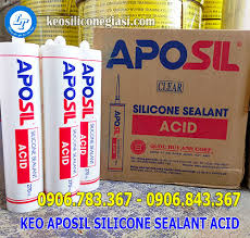 ĐƠN VỊ CUNG CẤP SỈ KEO APOSIL SILICONE SEALANT ACID GIÁ RẺ