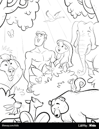 Make sure the check out the rest of our bible coloring pages. Free Coloring Sheet Adam Eve