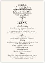 Wow your dinner guests with a shockingly easy dinner. Flourish Monogram 01 Wedding Menus Wedding Menu Cards Wedding Menu Menu Cards