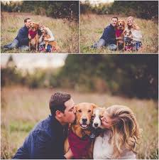 Fransen Nature Area Engagement In Normal Illinois Justine Kurt Kara Evans Photographer Engagement Photos Fall Dog Engagement Photos Photos With Dog