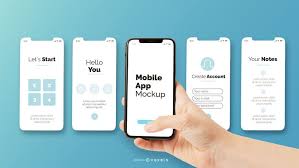 Mobile App Mockup Ad Mobile Mockup App In 2020 Mobile Mockup Business Card Mock Up Mobile App