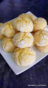 Les Ghoribas Des Biscuits Craqueles Au Citron Recette Recette Recettes De Cuisine Recettes Sucrees