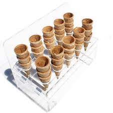 Ice cream cone holder, clear acrylic cone display stand weddings baby showers birthday parties anniversaries christmas candy decorative (16 hole). Custom Plastic Ice Cream Cone Holders Buy Ice Cream Cone Holder Plastic Ice Cream Cone Holders Acrylic Cone Holder Pedestal Product On Alibaba Com