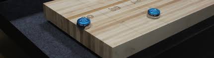 Begin play standing in the shooting area at one end of the shuffleboard court. Is Your Shuffleboard Table S Playing Surface Really 3 Thick
