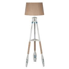 floor standing lamp nautical oar tripod floor standing lamps standing lamp lamp