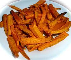 Sweet potatoes for diabetics, here's a diabetic recipe for my version of chili lime sweet potatoes with half the calories, carbs and sugar. Sweet Potato Fries Diabetic Health Clinic