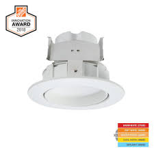 4.9 out of 5 stars 13. Halo Ra 4 In White Integrated Led Recessed Light Adjustable Gimbal Retrofit Trim With Selectable Cct 2700k 5000k Ra4069s1ewhr The Home Depot Recessed Lighting 5000k Led Recessed Ceiling Lights