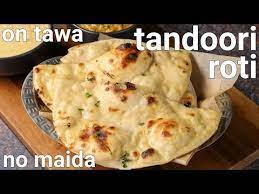 Tandoori Roti Recipe On Tawa Butter Tandoori Roti Naan At Home With Step By Step Photo Video Traditional Tasty North Indian In 2021 Tandoori Roti Roti Recipe Roti