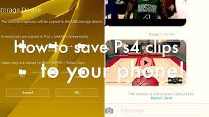 Note that usb sharing options are not available via the regular share button menu. How To Save Ps4 Clips To Your Phone Fast And Easy Youtube