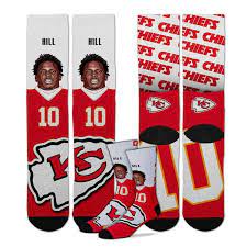 Tyreek Hill Kansas City Chiefs Champ Socks California Sock Company