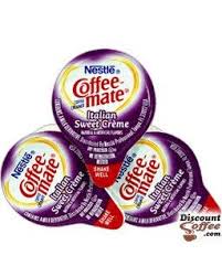 Coffee mate sugar free hazelnut powdered creamer. 180 Ct Bulk Italian Sweet Creme Coffee Mate Creamer Discountcoffee Com