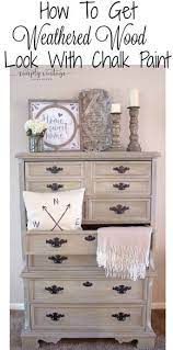 How To Get A Weathered Wood Look With Paint Simply Vintage Creations Furniture Diy Furniture Makeover Diy Bedroom Furniture Makeover