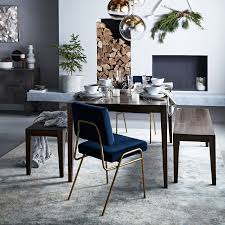 Playa outdoor expandable dining table, benches & chairs inspired by the cool, clean lines of scandinavian design, the playa collection features a slim profile and modern finish. West Elm Anderson Solid Wood Expandable Dining Table Carob Lazysuzy