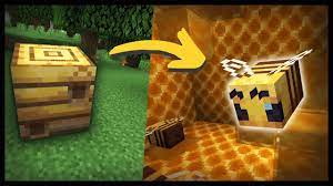 Is It Possible To Enter Inside A Beehive Mrpigma Minecraft Tutorial How To Go Inside A Beehive Youtube V In 2021 Minecraft Minecraft Funny Minecraft Tutorial