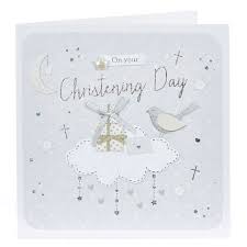 With much love on your special day, godfather bryan. Christening Cards From 99p Personalised Baptism Cards For Boys Girls Uk Card Factory