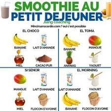 Thomas Jiang Coach Sportif On Instagram 4 Smoothies Le Matin Hello Coach Instagram Jiang Le Aliments Pour Mincir Idee Smoothie Idee Repas Sain