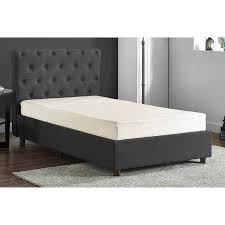 Mainstays 6 Memory Foam Mattress In White Twin Walmart Com Adjustable Beds Adjustable Bed Frame Foam Mattress