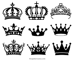 Download Crown Silhouette Vector Images Freepatternsarea
