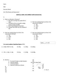 Run unit tests from unit test pad or text editor option 1: Chemistry Unit Test Worksheets Teaching Resources Tpt