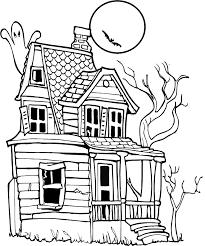 House drawing for colouring person of the day info. Pictures Of Cartoon Houses Coloring Home