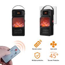 In addition to cooling, this versatile unit also offers heater technology that creates energy from the air so that you can cut carbon emissions from your home up to 90 percent. Small Space Heater With Remote Control Portable Electric Heater Fan With 3d Flame Plug In Office Home Bathroom Wall Propane Space Heaters Space Heaters Migalio Com