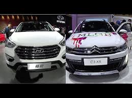 2016 2017 Citroen C3 Xr Vs Hyundai Santa Fe Hyundai Santa Fe Hyundai Citroen C3