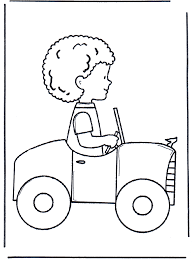 Jungen Im Auto Malvorlagen Autos
