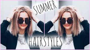 The crop's moment has officially arrived. How I Style My Short Hair Quick Hairstyles For Summer Youtube