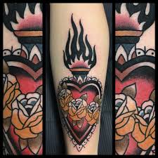 (click our address for google maps) Sacred Heart Traditional Tattoo By Dap A Photo On Flickriver