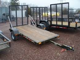 New 4 X 8 Ringo Trailer W Wood Floor No Rails Wood Floors Trailer Outdoor Decor