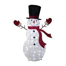 Give gifts of random kindness with beautiful presents at beautiful prices. Holiday Living Twinkling Snowman Decoration Interior Exterior 120 Led Lights 52 In White 89 401 Rona