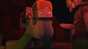 Minecraft Porn Animation: Dude Experiencing Nether for the Very First Time