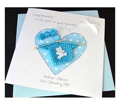 14 Beautiful Handmade New Baby Cards Decorque Cards