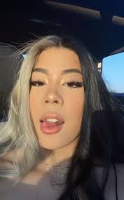 Split Dye Inspo Dyed Blonde Hair Blonde Hair Dyed Black Edgy Hair Color