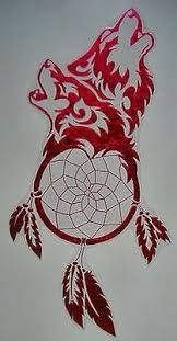 Tribal Wolf Dream Catcher Wolf Tattoos Dreamcatcher Tattoo Wolf Tattoo Design
