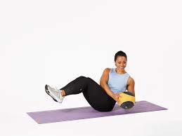 The russian twist is a great exercise that helps build strength in your core, particularly in abs and your obliques (the muscles running down the side of your abs). How To Do Seated Oblique Twists With A Medicine Ball
