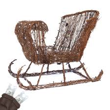 Maybe you would like to learn more about one of these? Outdoor Christmas Decorations Grapevine Sleigh Cool White Led Outdoor Yard Decoration