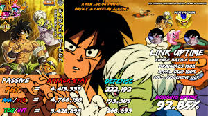 Lr Broly Cheelai Lemo Attack Stat And Defense Calculations Dbzdokkanbattle