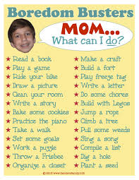 To make this process easier, i've put together over one hundred cards, each with a suggestion of fun outside and indoor activities kids can do during the summer when they feel bored. What To Do When Bored For Kids Know It Info