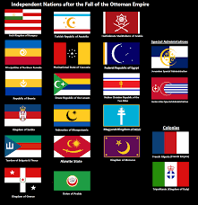 Independent nations after the Fall of the Ottoman Empire [alternate  universe] : r/vexillology