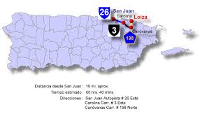 Interactive puerto rico map on googlemap. Loiza Puerto Rico Capital De La Tradicion Boricuaonline Com