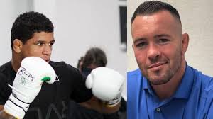 Weird encounter between Gilbert Burns and Colby Covington outside Florida  poker room