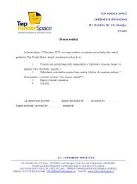 Proces verbal de inventariere, proces. Proces Verbal Sedinta Cu Parintii