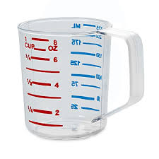 The handles of these measuring cups and spoons show the measurement printed over it such as ¼ tsp, ½ tsp, 2/3 tsp, etc. The 8 Best Measuring Cups Of 2021