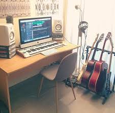 Nidson Simple But The Vibe Makes You Make Great Music Music Studio Room Home Studio Music Recording Studio Home