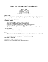Essential responsibilities for this position include: Cover Letter For Hospital Administration Sample Cover Letter