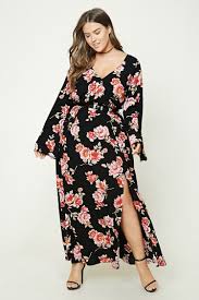 Long sleeve plus size floral maxi dress. Plus Size Floral Maxi Dress Floral Maxi Dress Long Floral Maxi Dress Plus Size Maxi Dresses
