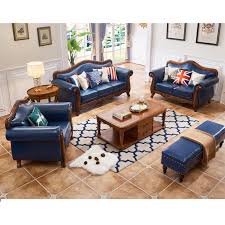 A pair of white chairs. American Country Sofa Set Living Room Furniture Wood Antique Divano Futon Design Living Room Lounge Love Seat Chair Diseno Sofas Living Room Sets Aliexpress